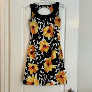 Sleeveless Dress from AGB Dress.  Size 6.  Bright and cheerful print!